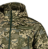 Чоловіча зимова куртка теплозберігаюча SoftShell Max-Heat ММ-14 з капюшоном (Піксель ЗСУ) S, фото 5