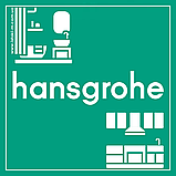 Сифон з переливом для мийки з композиту на дві чаші D17-10 hansgrohe (43928000), фото 6