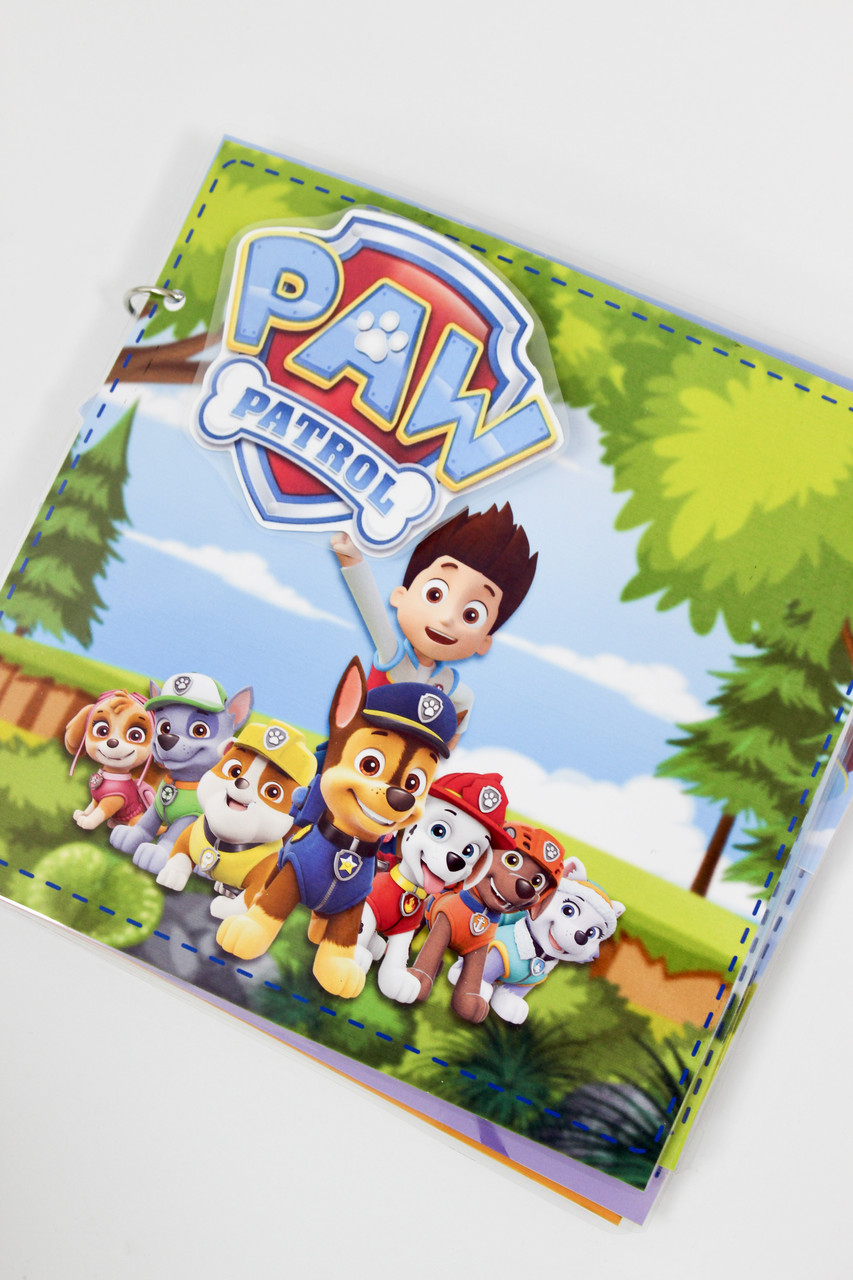 Моя книга на липучках Щенячий патруль, фото 1