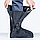 Багаторазові захисні чохли на взуття від дощу та бруду (високі) H-212 (XL 43-45 розмір) Black, фото 2