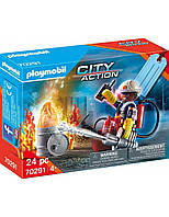 Ігровий набір арт. 70291, Playmobil, Набір пожежників, у дисплеї 23226 (88869) TZP176