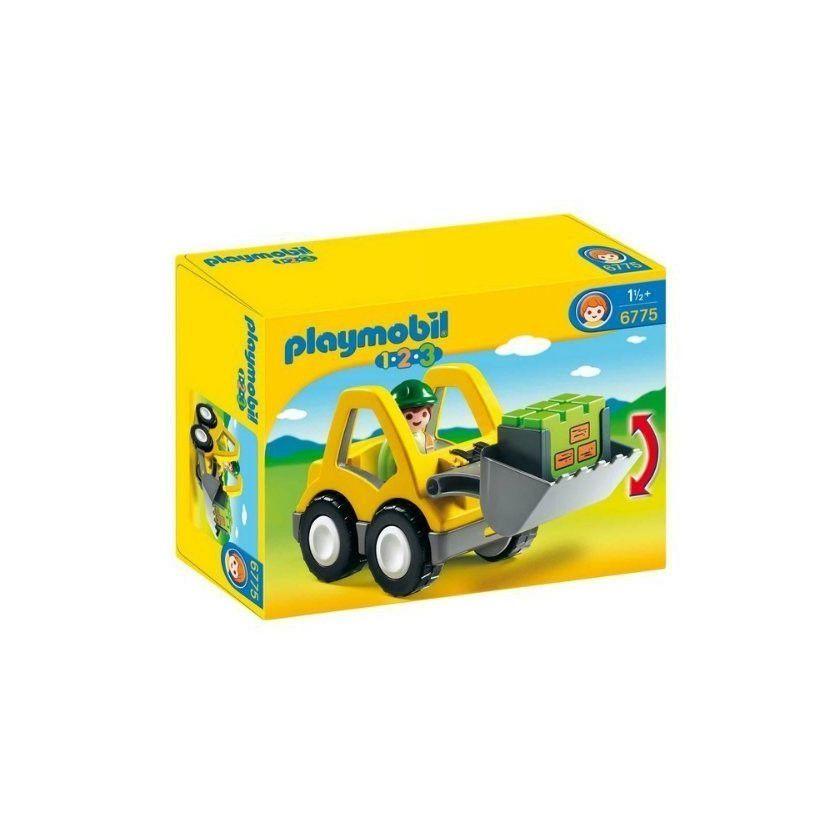 Ігровий набір арт. 6775, Playmobil, Бульдозер, біля коробки TZP116