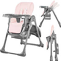 Стульчик-трансформер для кормления малыша Kinderkraft Tastee Rose, Многофункциональный стул