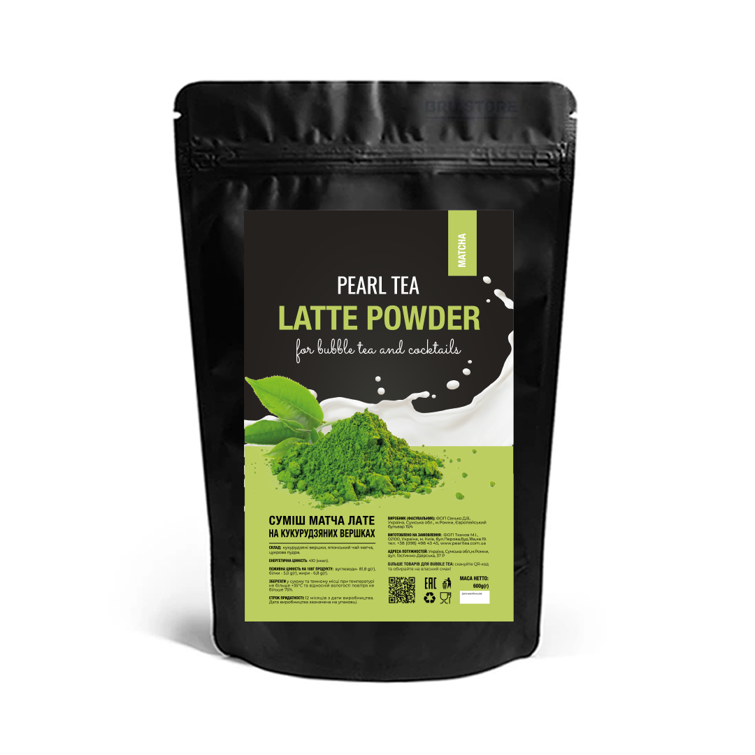 Суха суміш Матча Лате 600 г, фото 1