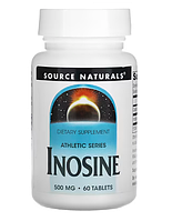 Инозин Source Naturals (Inosine) 500 мг 60 таблеток