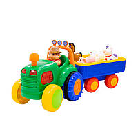 Ігровий набір Kiddi Smart Трактор з трейлером (українська мова) 063180