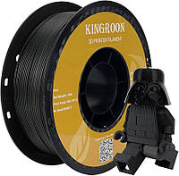 PLA-пластик Kingroon Filament для 3D принтера 1.75 мм 1 кг чорний в наявності