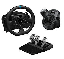 Кермо з педалями та коробкою передач Logitech G923 PC/PS5/PS4/PS3 (941-000149 + 941-000130)