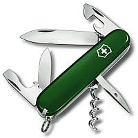 Складной нож мультитул Victorinox Spartan 91 мм 12 функций Зеленый (1.3603.4) оригинал