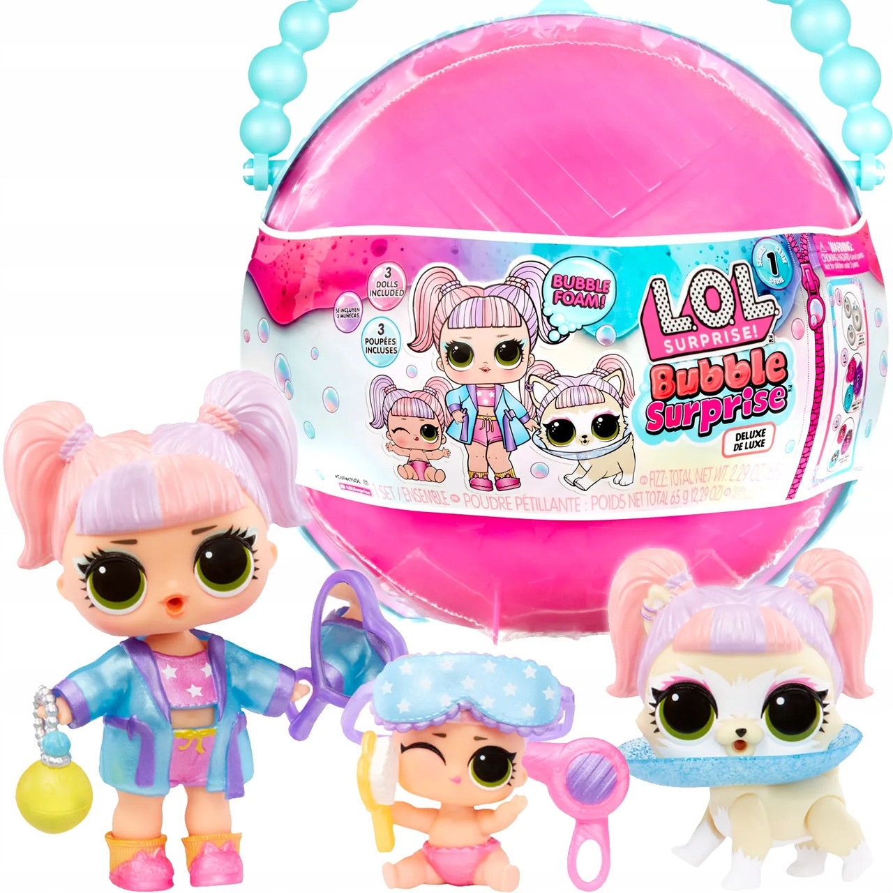 Ігровий набір із ляльками L.O.L. SURPRISE! серії Bubble Surprise Deluxe Бабл-сюрприз 119845