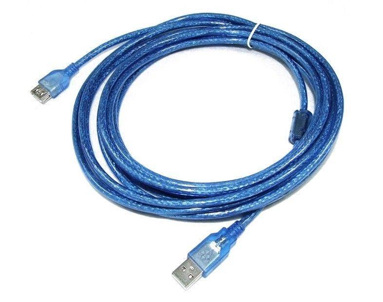 Кабель USB AM/AF подовжувач 3 м силіконовий адаптер