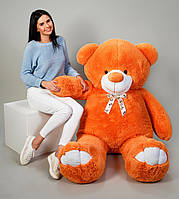 Іграшка великий ведмідь 200 см плюшевий ведмедик у подарунок для дитини — оригінальний подарунок величезний ведмедик kn