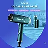 Фен для Укладання Волосся KEMEI KM-9825 3500Вт Дорожній Складаний, Стильна Зачіска за Кілька Хвилин, фото 6