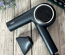 Фен для Укладання Волосся VGR-420 2000Вт Дорожній Складаний, Стильна Зачіска за Кілька Хвилин, фото 2