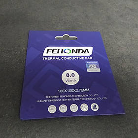 Термопрокладка Fehonda Original 100x100x2.75mm (8W/m*k) (TF)