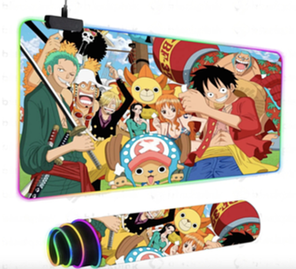 LED килимок для мишки One Piece 80х30 см Anime, Print2