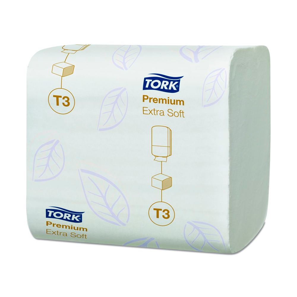 Листовий туалетний папір TORK T3 м'який (Premium) 252 листи, 2 шари 114276