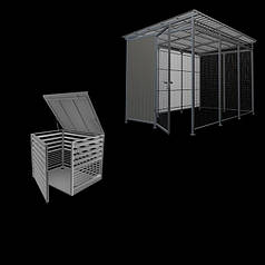 Бокси для генераторів | Огорожі | Кожухи Антивандальні