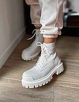 Balenciaga Strike White Boots