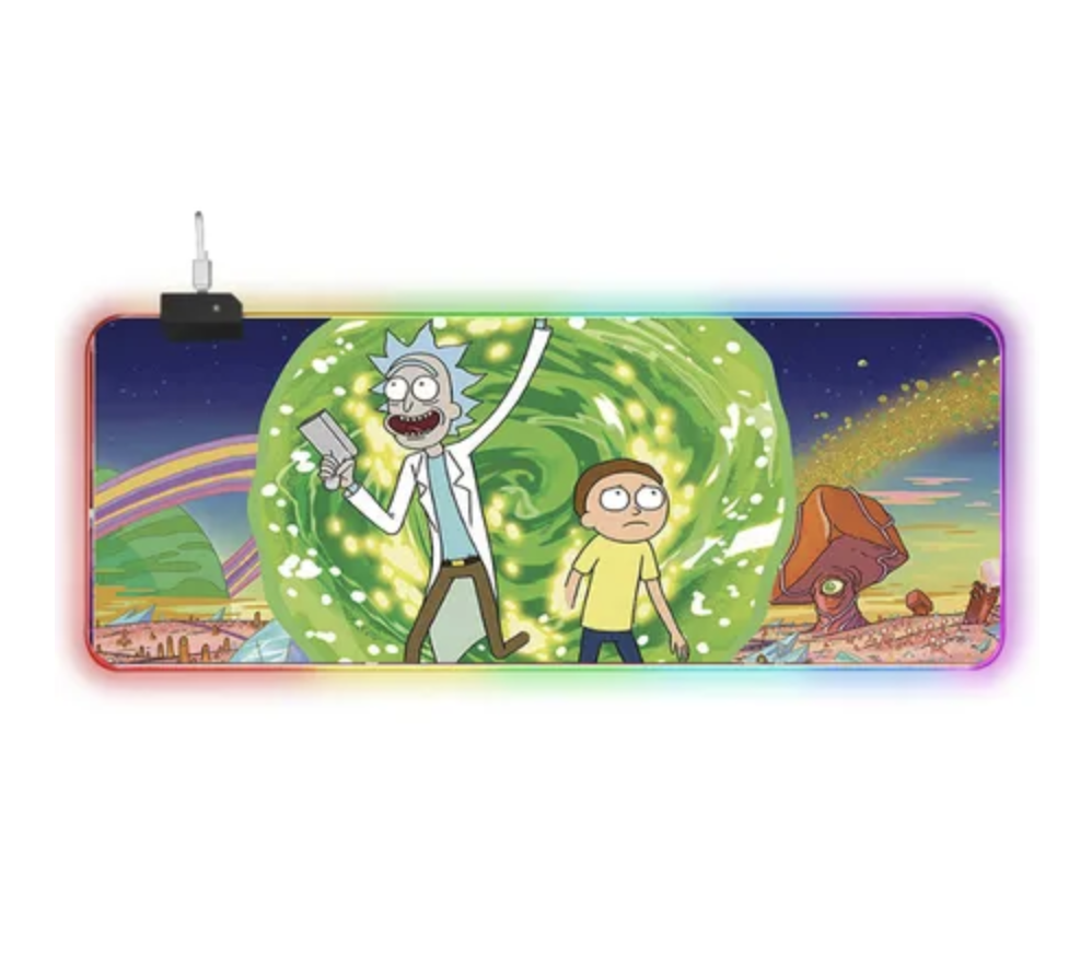 LED килимок для мишки "Rick and morty" 80*30 см., Print7