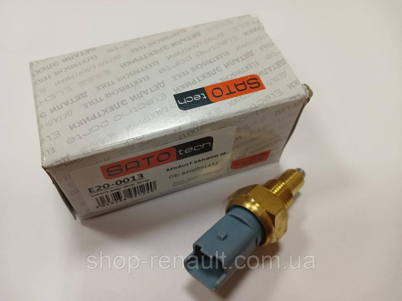 Датчик заднього ходу Logan/Kangoo/Clio/Megane SATO Tech E20-0013