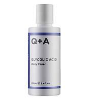 Тонер с гликолевой кислотой Q+A Glycolic Acid Daily Toner 100 мл