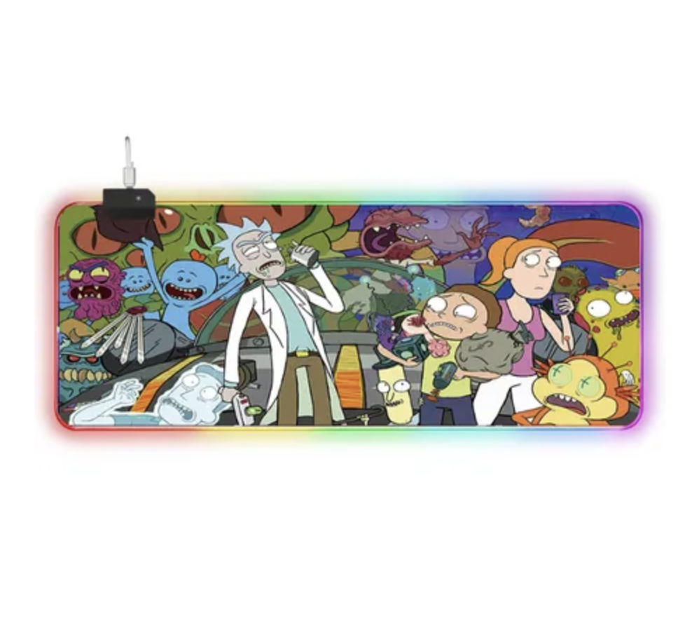 LED килимок для мишки "Rick and morty" 80*30 см., Print13