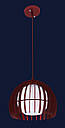 Підвісний світильник 7076115-1 червоний, фото 2