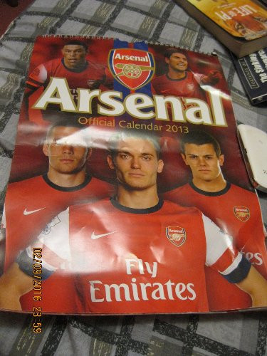 Календар 2013 арсенал книги АНГЛІЙСЬКОГО ЯЗИКЕ футбольний клуб Arsenal