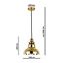 Підвісний світильник 91602-1 GD, фото 2