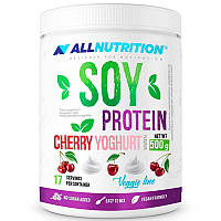Протеин Веганский Соевый All Nutrition Soy Protein, 500 г, Вишнёвый Йогурт Cherry Youghurt