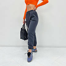 Жіночі спортивні штани на флісі "Mirage" Турція | Батал, фото 2