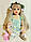 Лялька Реборн Reborn 55 см вініл-силіконова Памела в наборі з соскою та пляшкою  Можна купати, фото 6