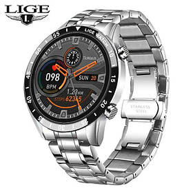 15248 Смарт-годинник Lige Smart Power Nano BW0220 Original (Silver)-LВR