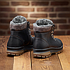 Чоловічі зимові шкіряні черевики (натуральна шкіра) чорні на хутрі, чоловіче взуття на зиму, розмір 40 41 42 43 44 45, фото 6