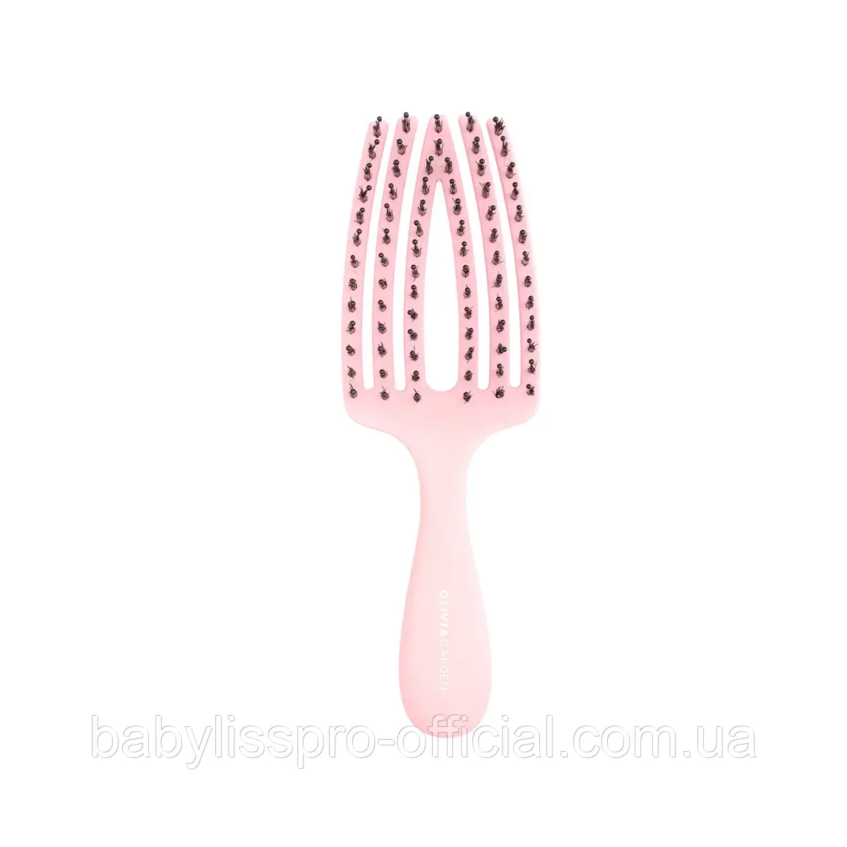 Щітка для волосся дитяча Olivia Garden Fingerbrush Сare Mini Кids Pink ID1820