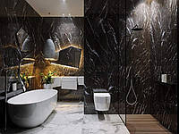 Ванна окремішня кам'яна Miraggio Estella 168x83 см, білий (0000267)