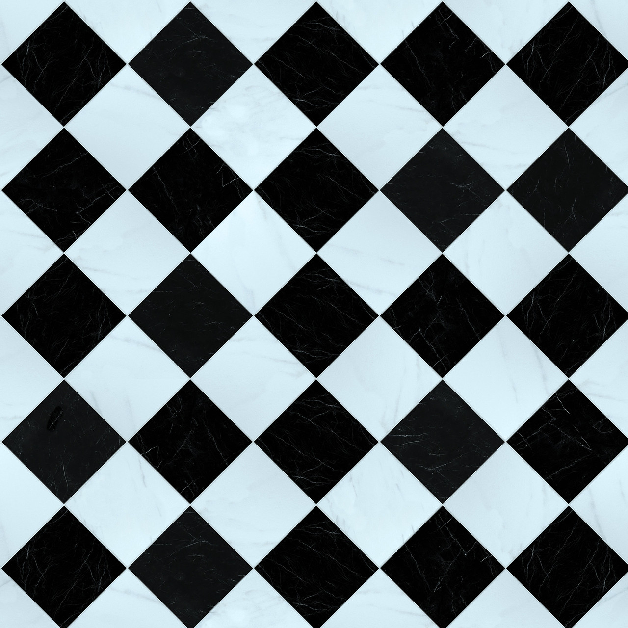 Мініатюра підлога Клітка 30*41 см Чорна з блакитним мармуром, фото 1
