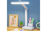 Usb светильник гибкий для дома, универсальная настольная поворотная LED лампа с удобной гибкой конструкцией