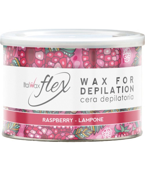 Теплий віск у банці Малина ItalWax Flex Raspberry 400 мл