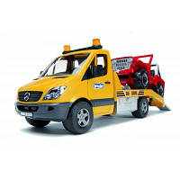 Спецтехника Bruder Эвакуатор Mercedes Benz Sprinter + джип, М1:16 (02535) d