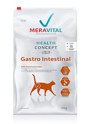 Термін до 02.2024р.Сухий корм для котів MeraVital Gastro Intestinal (МераВітал при розладах травлення) 400г