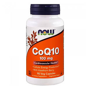 Коензим Q10 (CoQ10) 100 мг 30 капсул NOW-03210