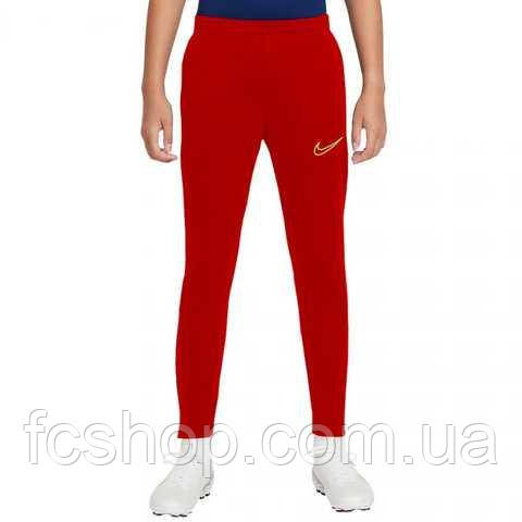 Штани дитячі Nike Academy 21 CW6124-687, Червоний, Розмір (EU) — 140 cm