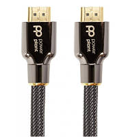 Кабель мультимедийный HDMI to HDMI 5.0m 2.1V, Ultra HD 8K, eARC, 28AWG PowerPlant (CA913220) d