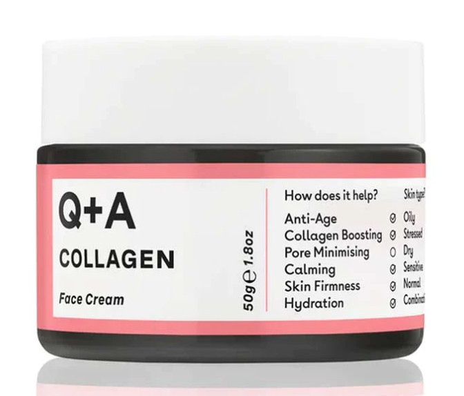 Крем для обличчя з колагеном Q+A Collagen Face Cream 50 г