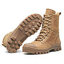 Берці зимові військові шкіряні койот Арт-112, фото 5