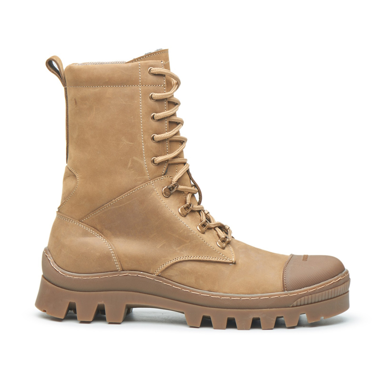 Берці зимові військові шкіряні койот Арт-112, фото 1