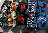 Шкарпетки 100% натуральна вовна, розмір 37-42 універсальний, кольори різні