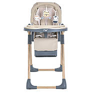 Стільчик для годування El Camino ME 1115-W CRAFT Beige від народження до 3 років, фото 2